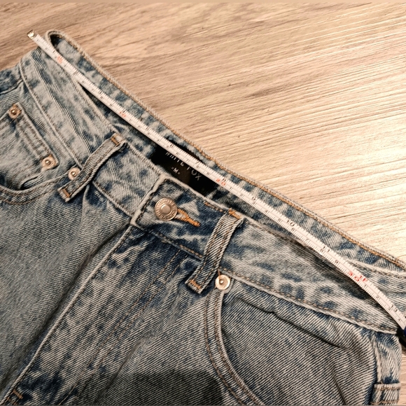 SOLD! White Fox Boutique High Rise Straight Leg Jeans Women's Size 4 - Picture 8 of 10